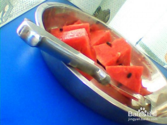 家常西瓜汁的做法