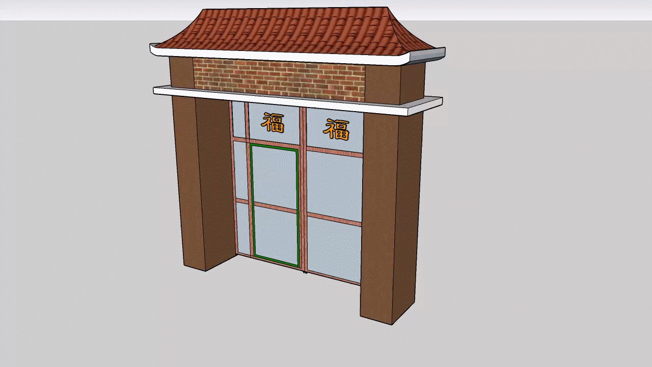 农家大院门的门轴怎么安装