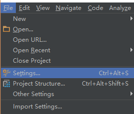 Intelij idea新窗口打开项目设置