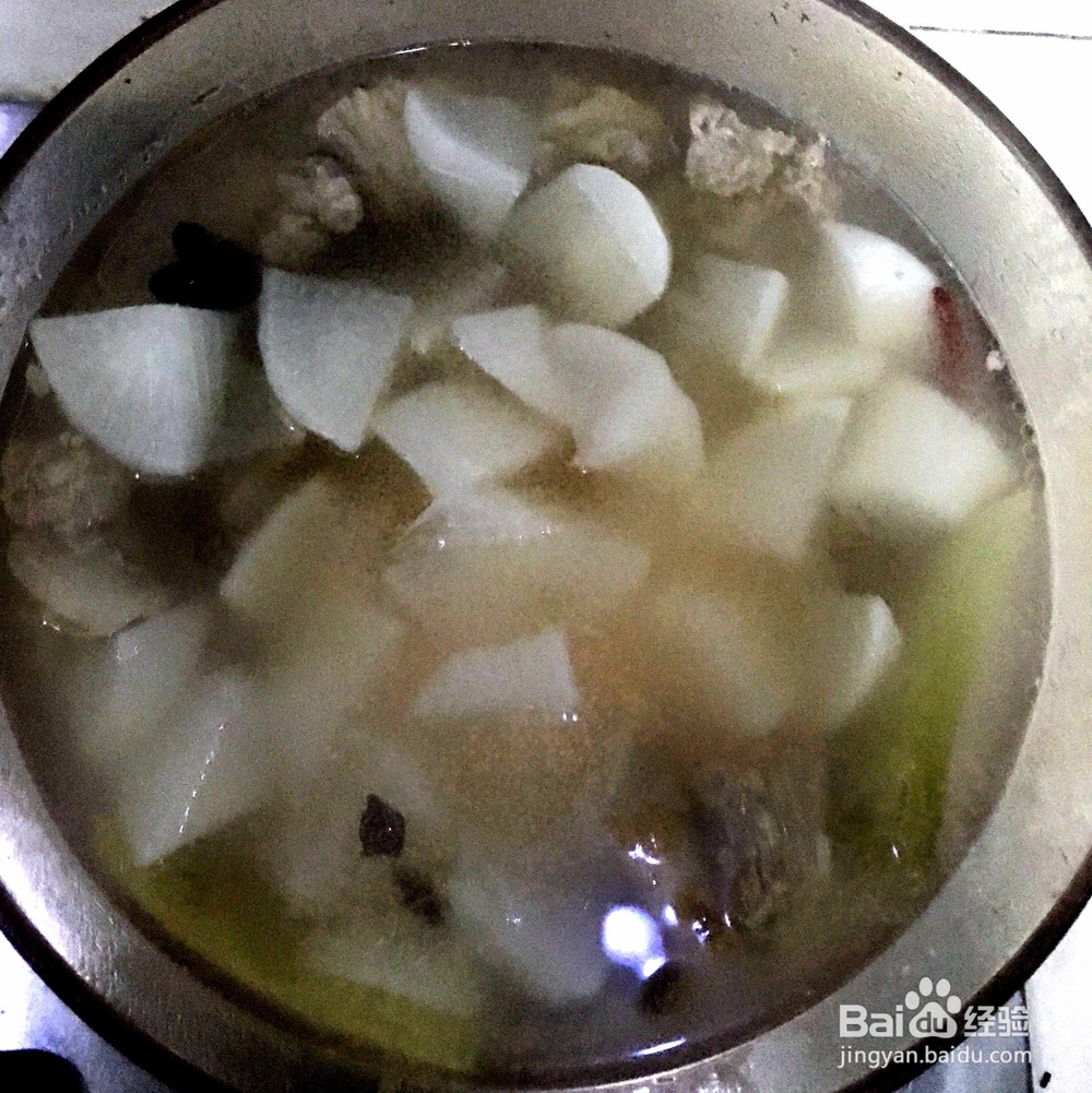 羊肉萝卜汤的做法
