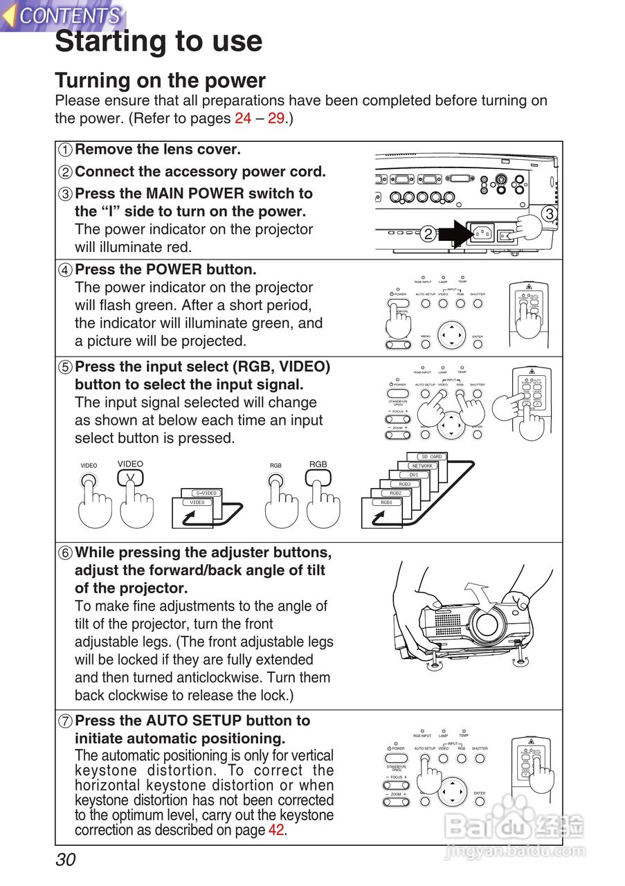 松下投影机PT-L750U型说明书:[3]