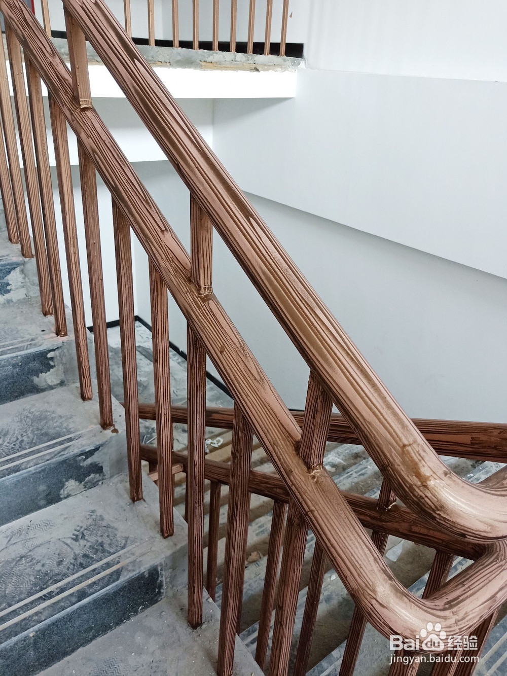 圆形柱面怎么做木纹效果 一分钟学会施工木纹漆