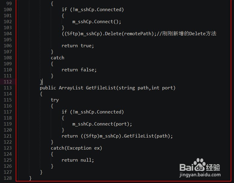 .net 使用sftp动态创建文件