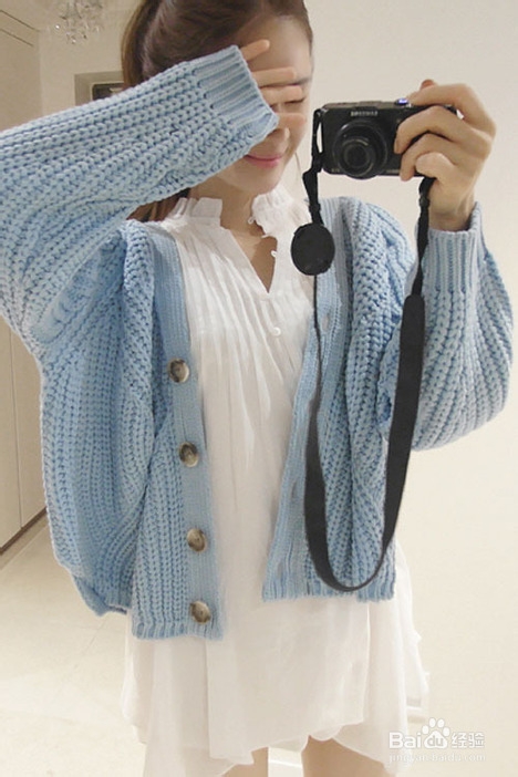 热搭配秋冬季的小清新森林系文艺时尚百搭针织衫