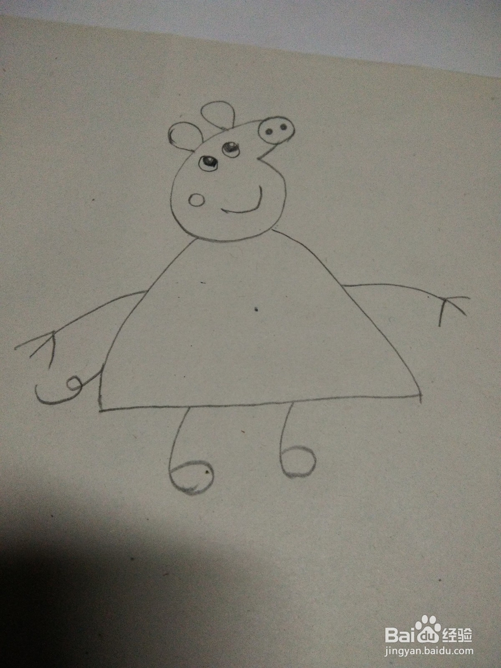 用数字画小猪佩奇