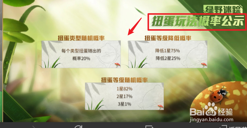 和平精英绿野迷踪扭蛋机玩法攻略