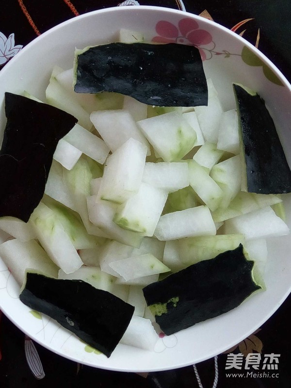 冬瓜豆腐虾皮汤