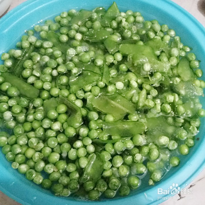 青豆小炒的做法