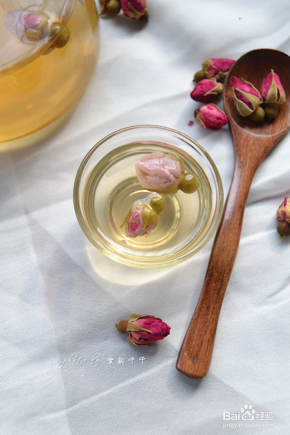 美颜饮品——蜂蜜玫瑰花茶