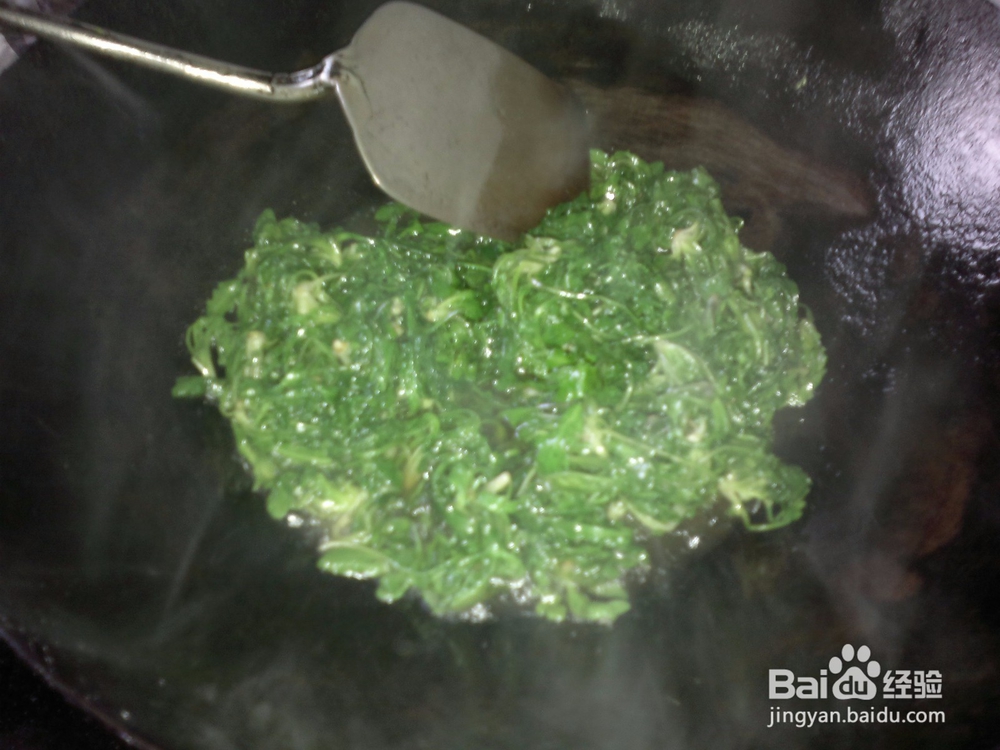 开春刮油清肠菜清炒荠菜的做法