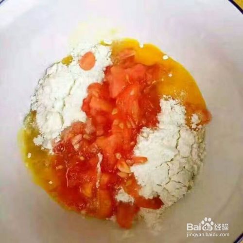鸡蛋西红柿煎饼