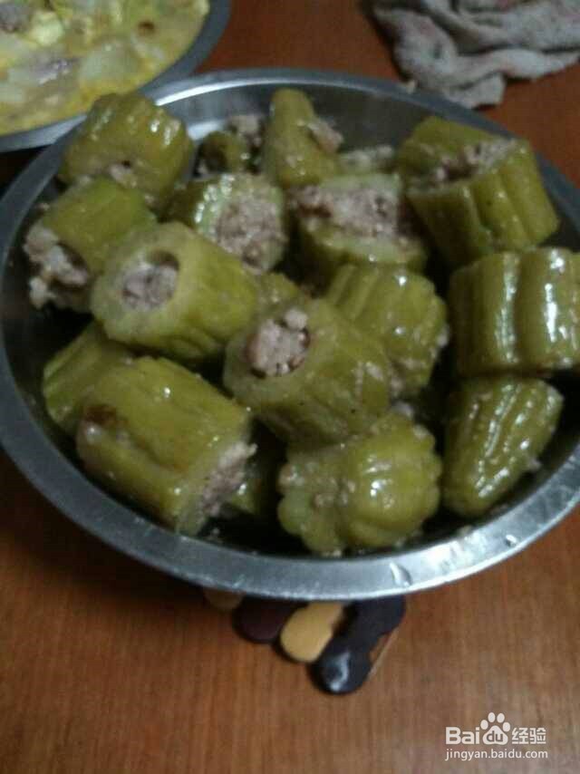 自己在家做酿苦瓜