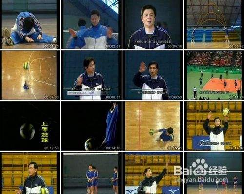 排球发球种类及动作要领 百度经验