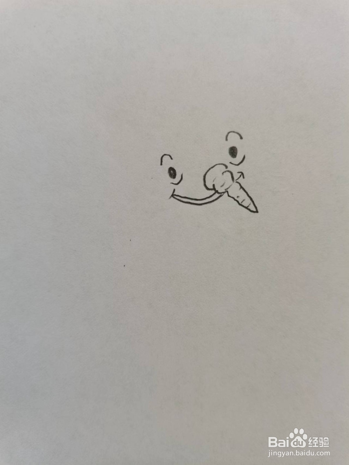 铅笔画动画人物萝卜头