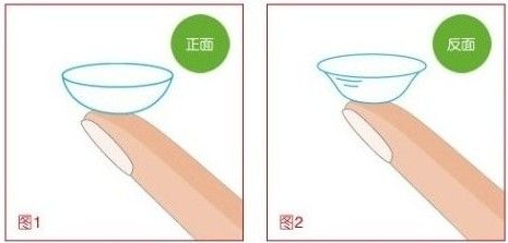 教你怎样区分隐形眼镜的正反