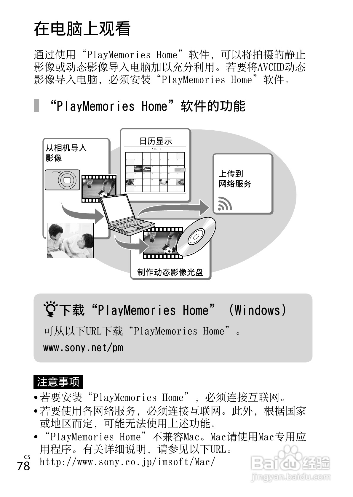 SONY索尼DSC-HX300数码相机说明书:[8]