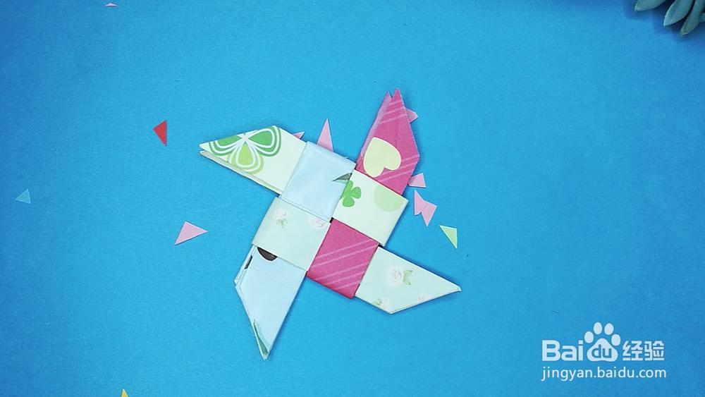 折纸:小壮手工怎么折简单飞镖