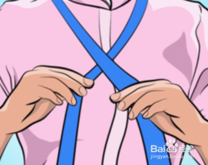 怎么如何打窄领带（四手结）？？