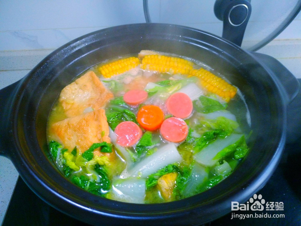 教你怎么做豆腐白菜煲