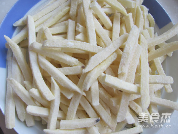 自制薯条的做法