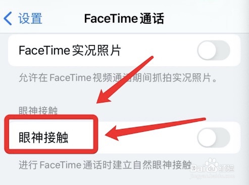 怎么启用FaceTime通话眼神接触功能