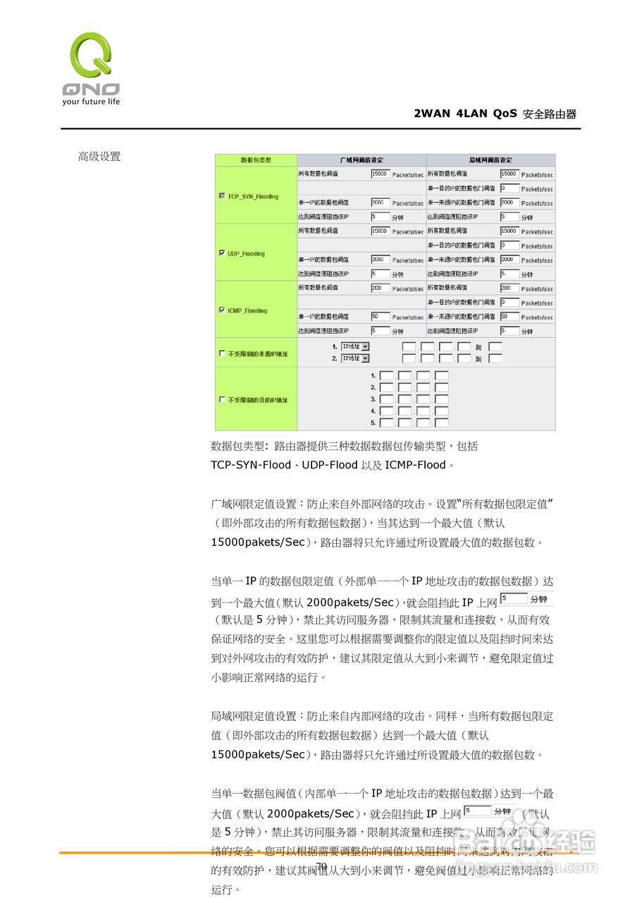 侠诺FVR310路由器使用说明书:[8]