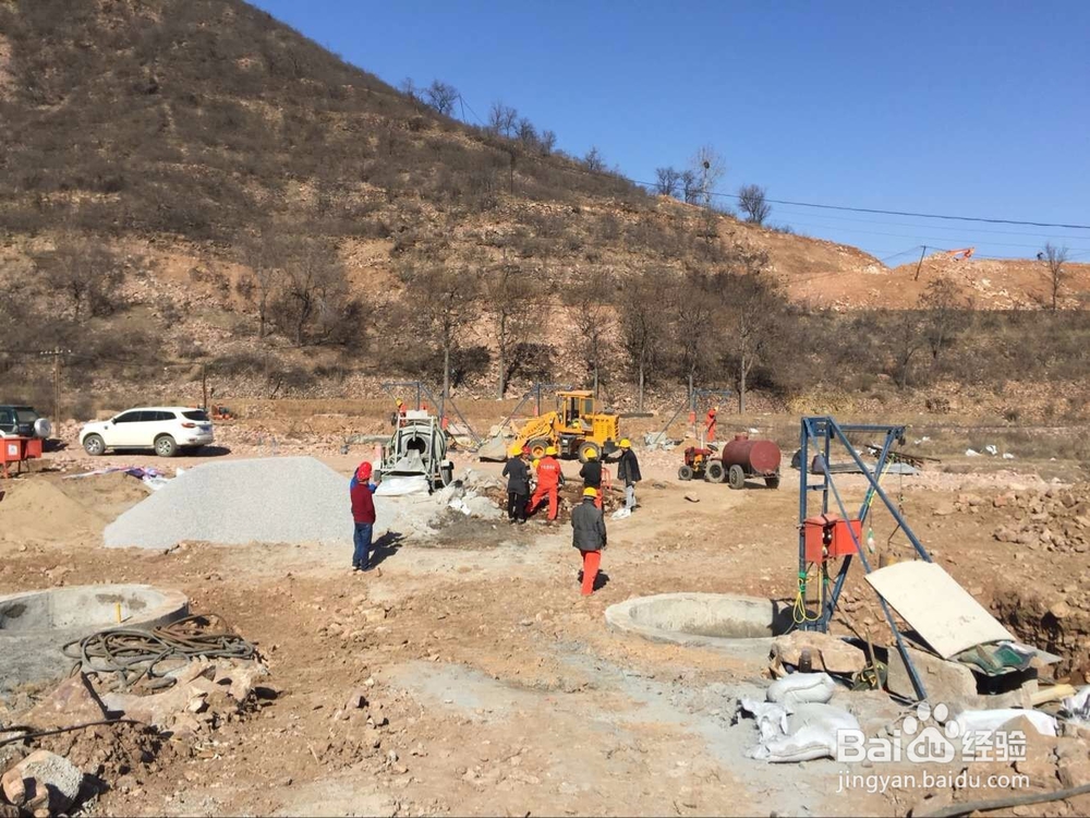 三工区桥梁大桥现场布置形象