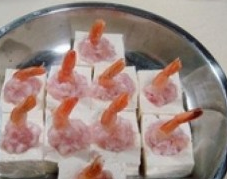 好看又好吃的鲜虾酿豆腐