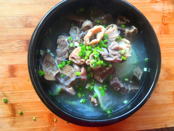 牛杂粉丝汤的做法