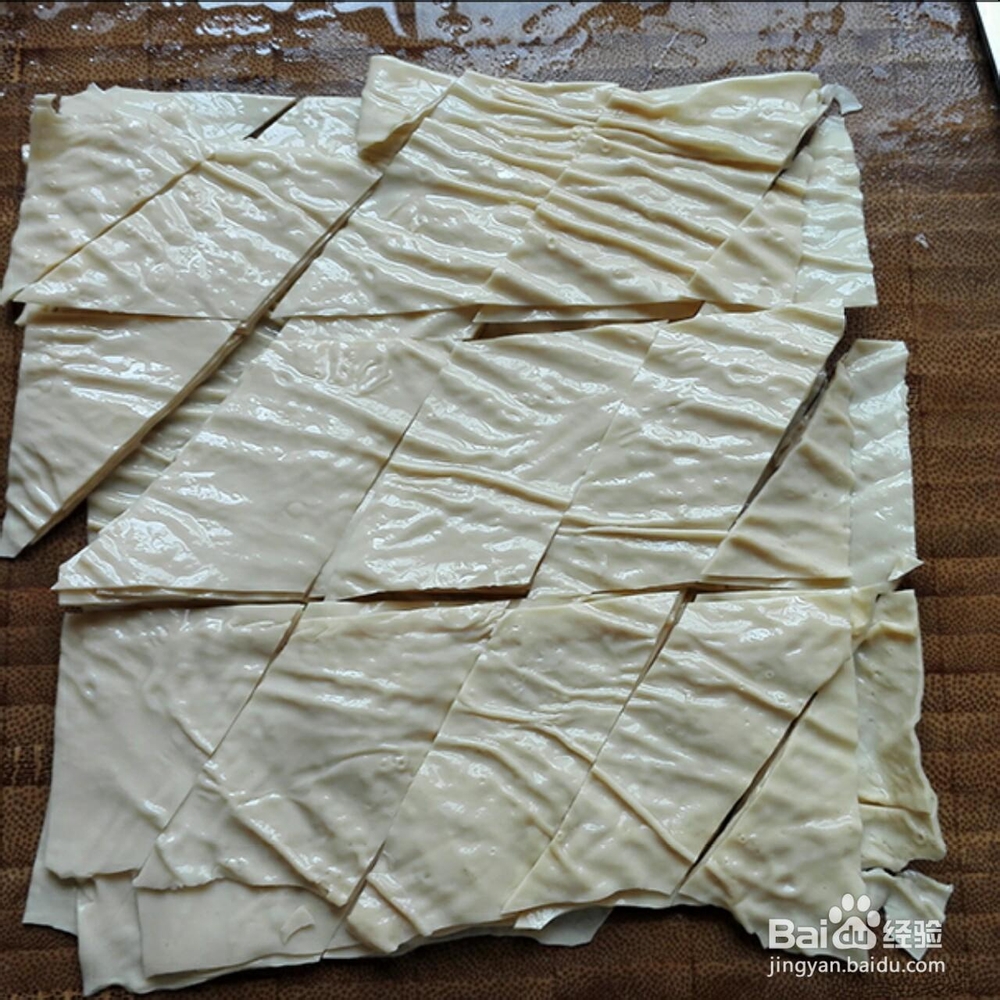 非常简单的凉拌豆皮