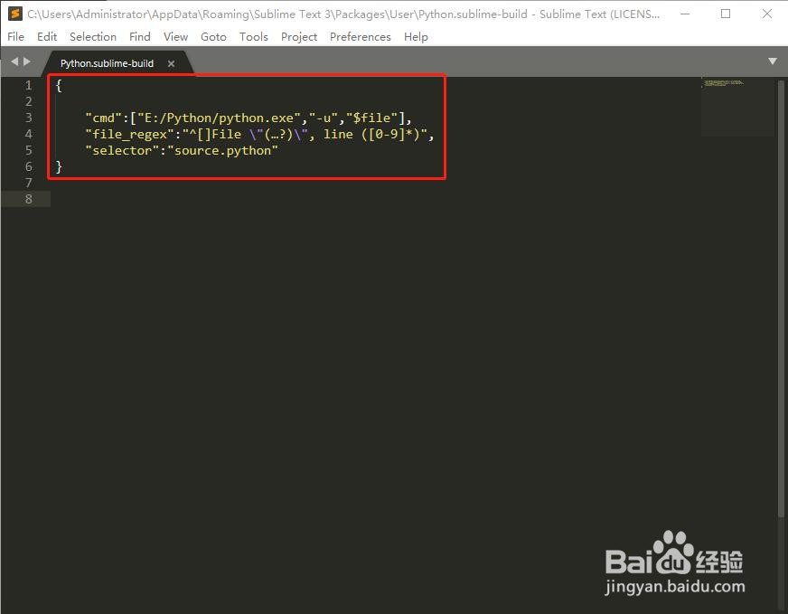 在sublime-text软件上运行python程序的完整教程