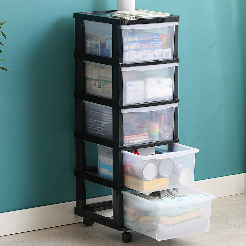 放置稳固的抽屉式收纳柜榜