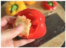 彩椒培根焗饭盅