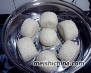 加了麦麸原味馒头