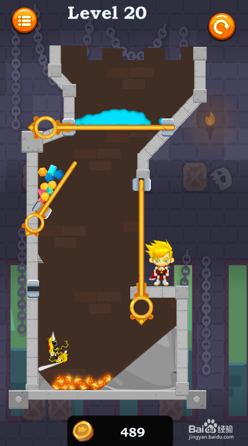 如何通过Caio Hero Rescue的Level 20？