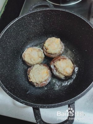 健康养生佳品香菇酿肉泥的做法