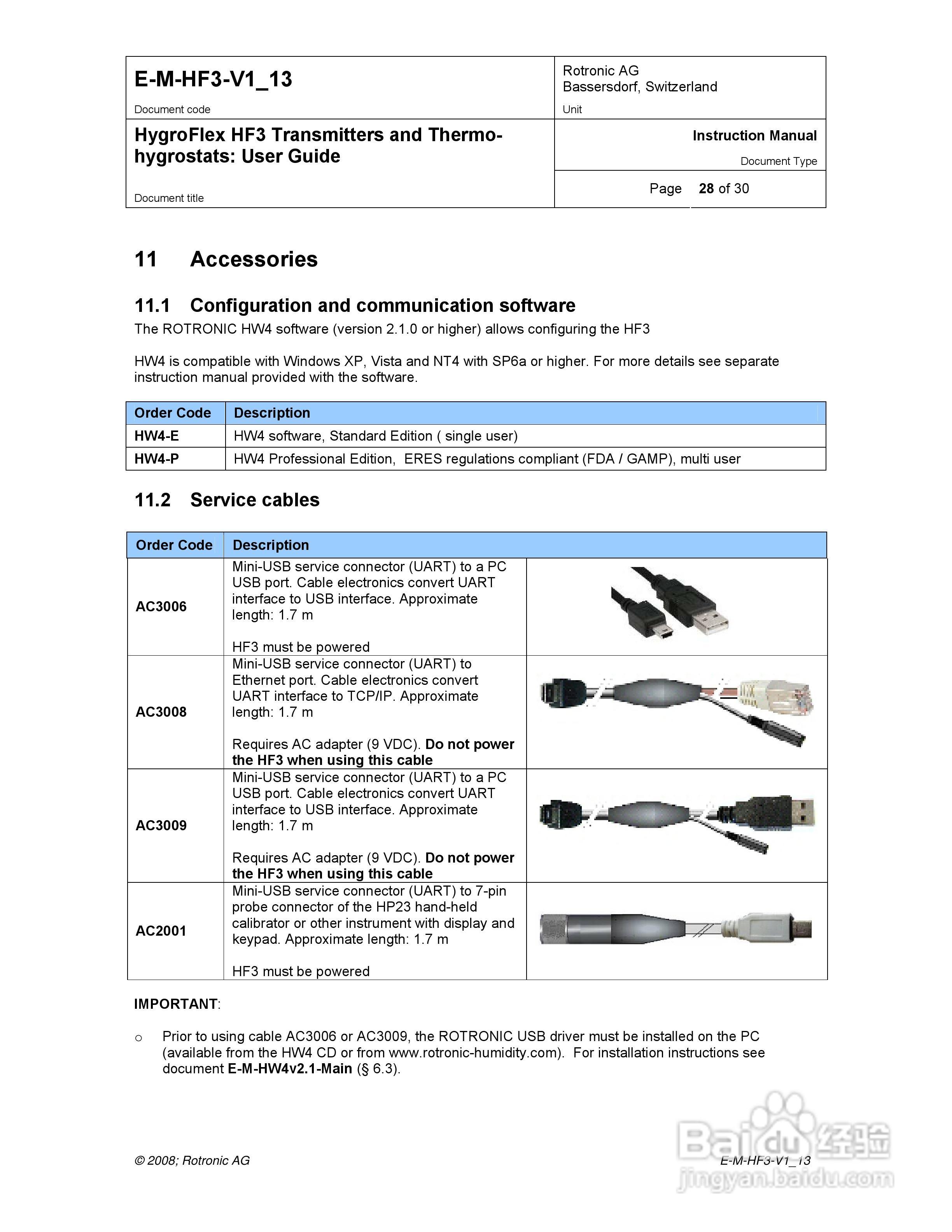 HF3暖通温湿度变送器用户手册:[3]