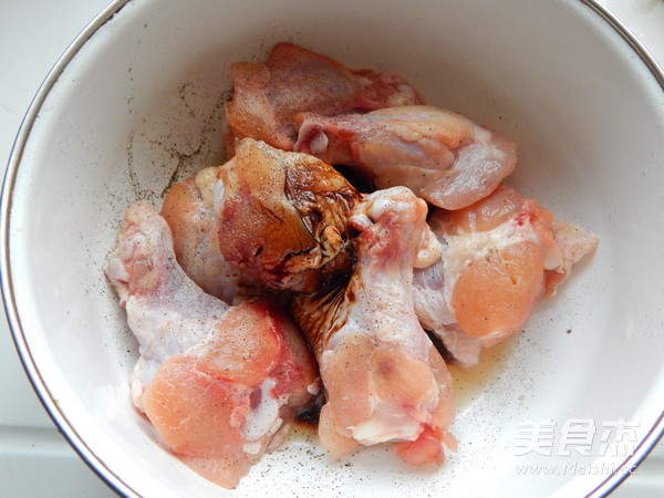 叉烧鸡腿根的做法