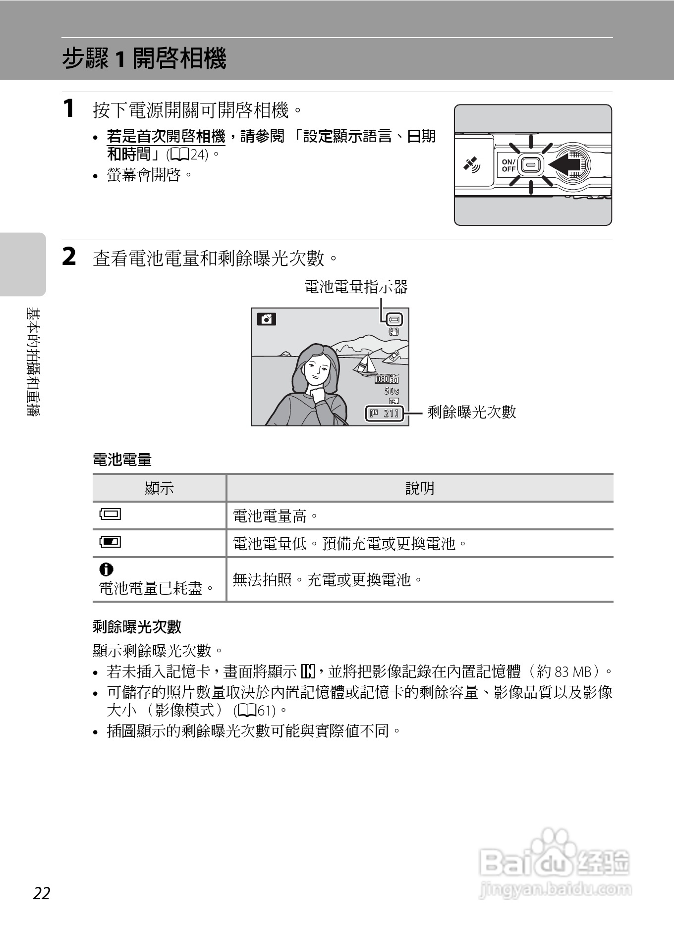 尼康COOLPIX AW100数码相机使用说明书:[5]