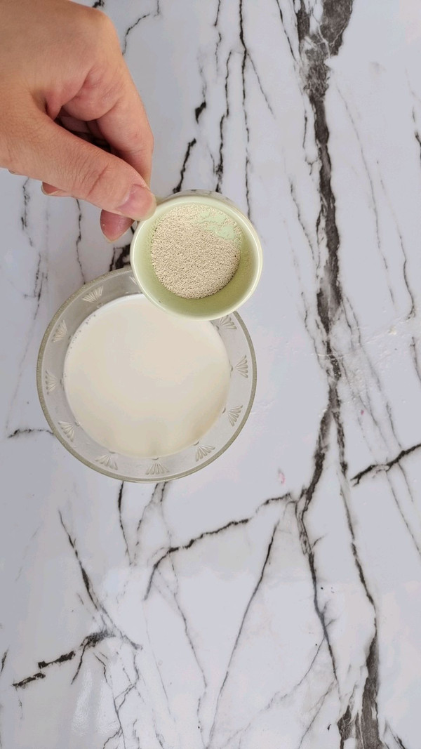 水光肌牛奶馒头