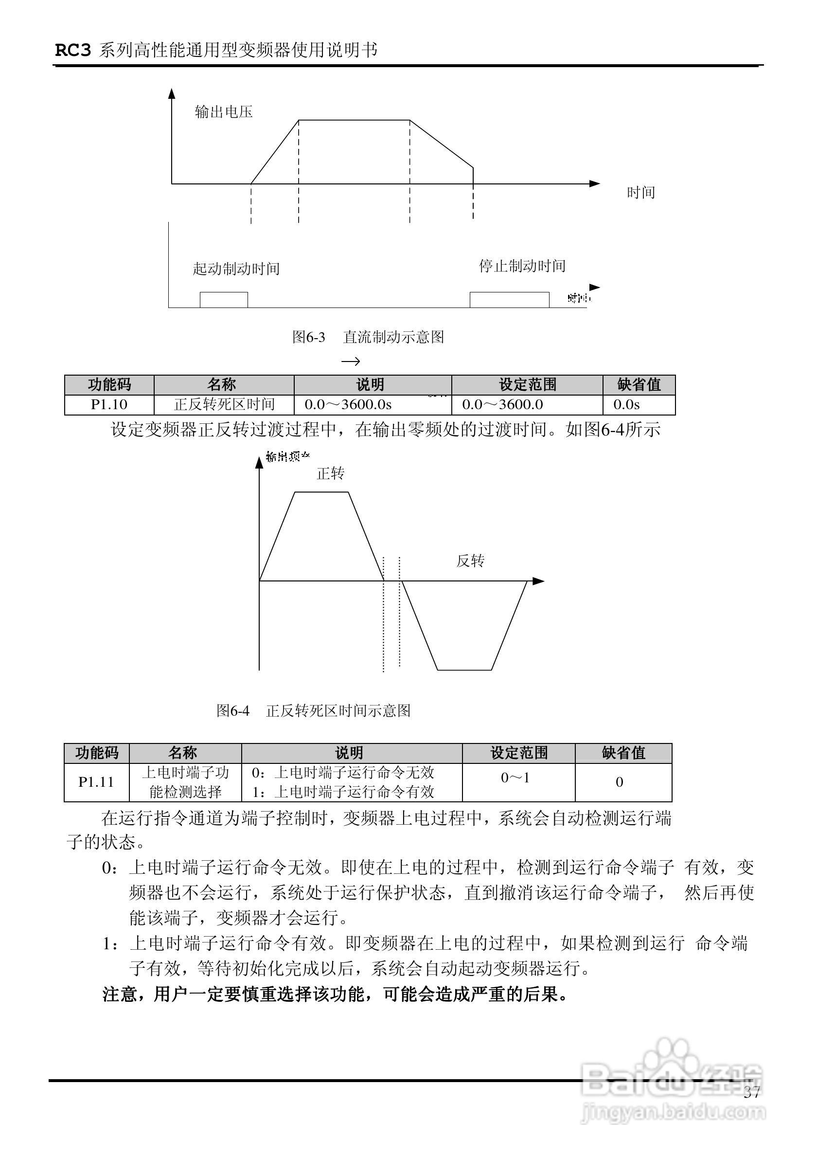 日普RC3-400/P3矢量型变频器使用说明书:[4]