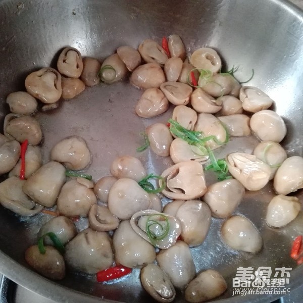蚝油草菇的做法