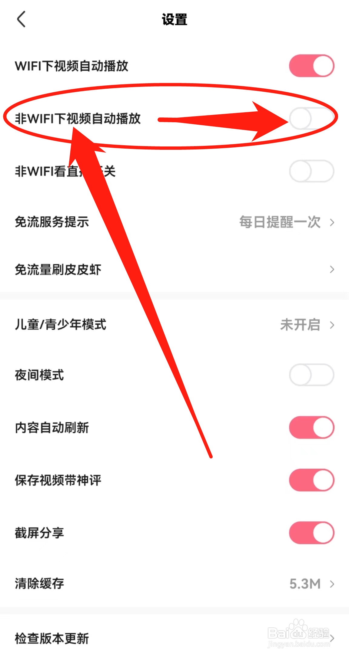 在哪关闭皮皮虾APP自动非WIFI下视频自动播放