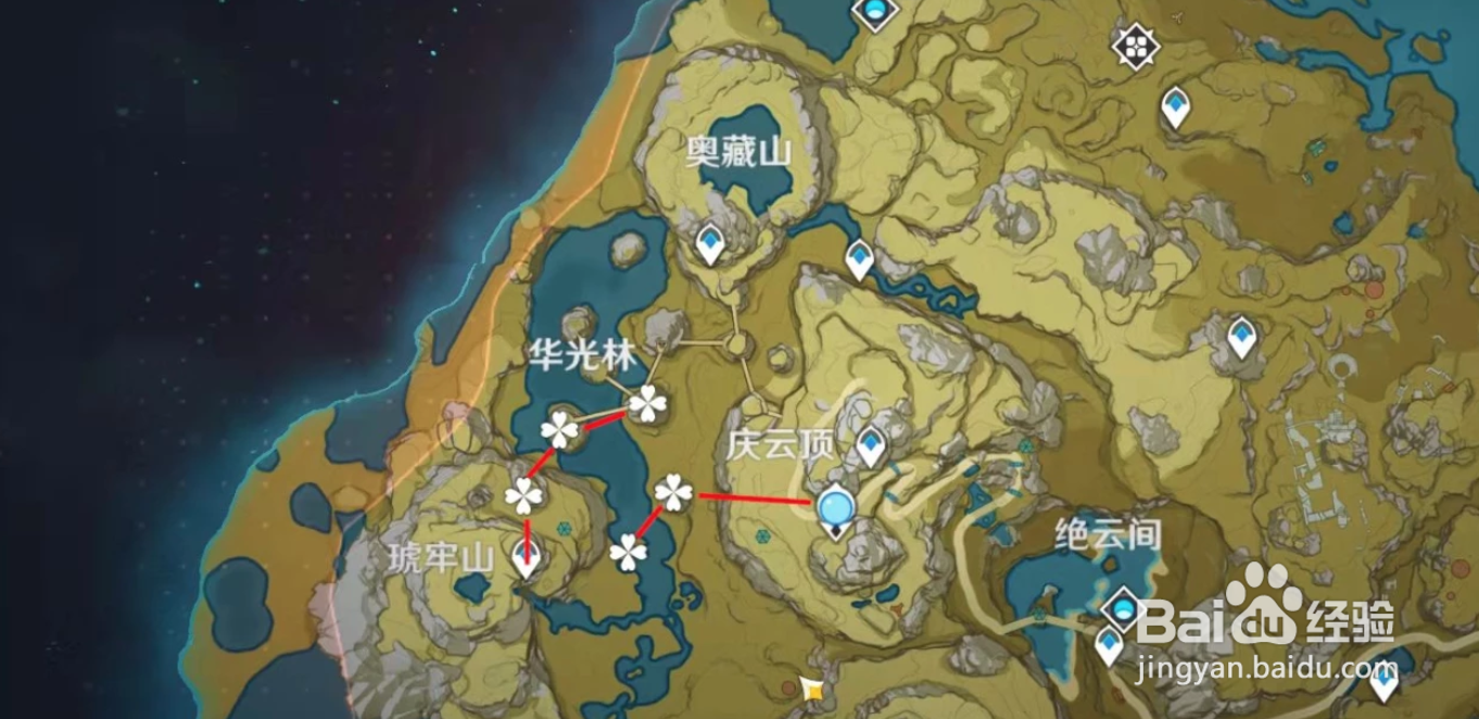 原神刷清心推荐路径攻略