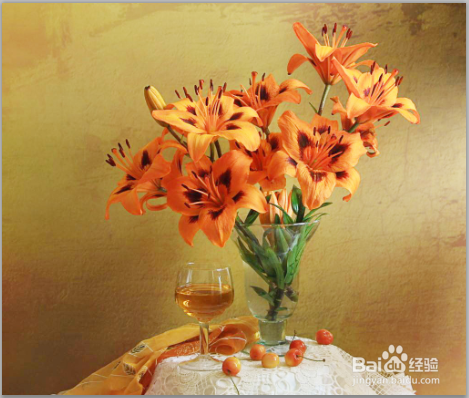 如何用PS的“边界”命令制作艺术相框