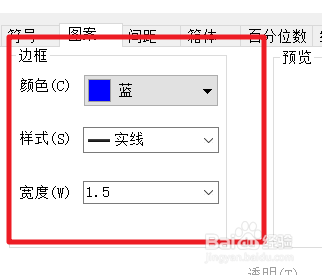 Origin如何更改箱图边框线条的样式?
