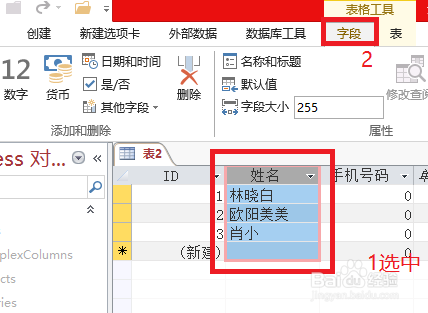 access数据库入门教程之改变字段的大小