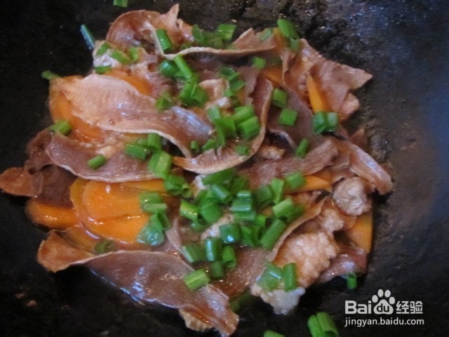 瘦猪肉炒玉兰片