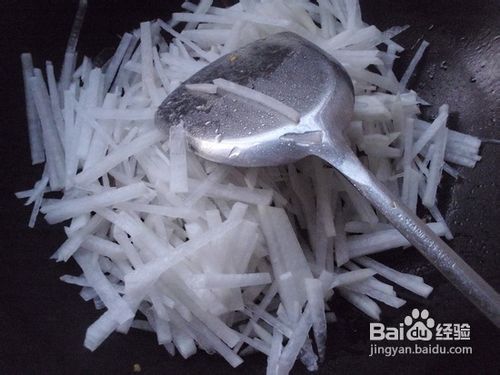 萝卜丝炒牛肉