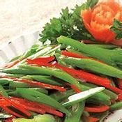 柿子椒的做法大全：[3]柿椒拌豆角